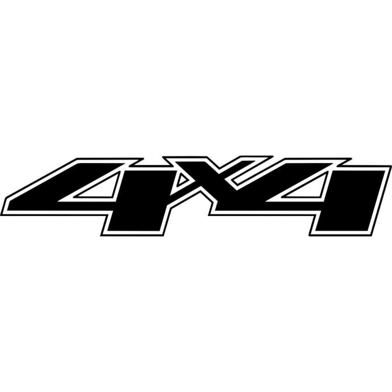 Chevy 4x4 Decal
