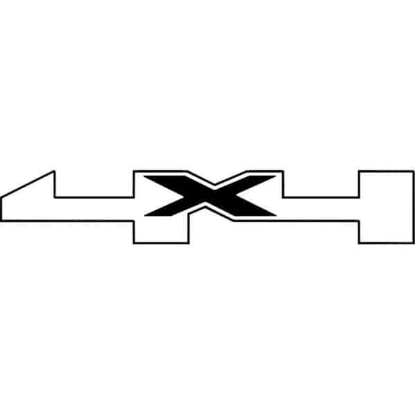 Chevy 4x4 Decal