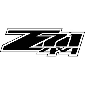 Chevy Z71 4x4 Decal