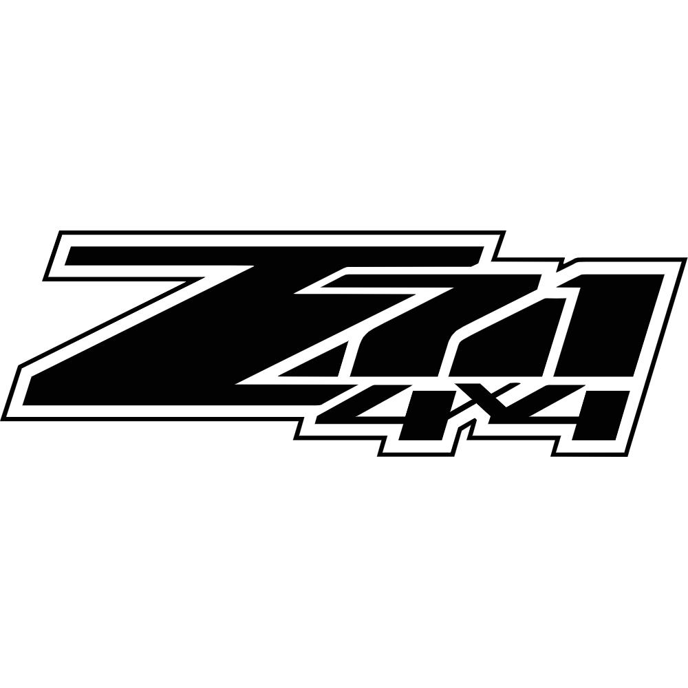 Chevy Z71 4x4 Decal