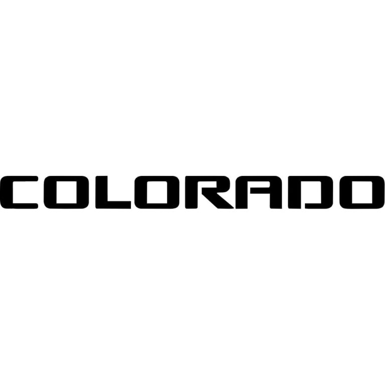 Chevy Colorado Decal
