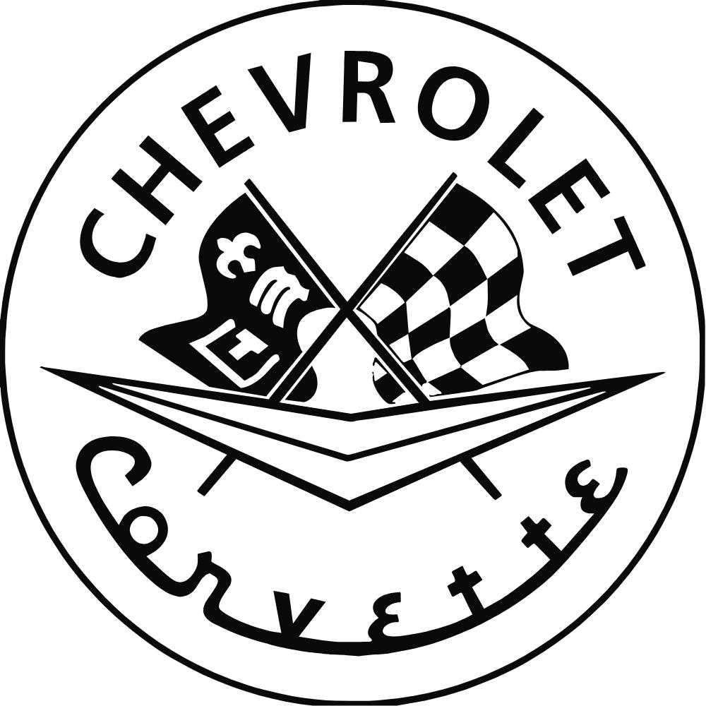 Chevrolet Corvette C1 Circle Decal