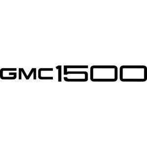 GMC 1500 Decal