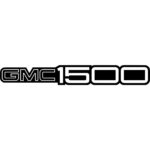 GMC 1500 Decal