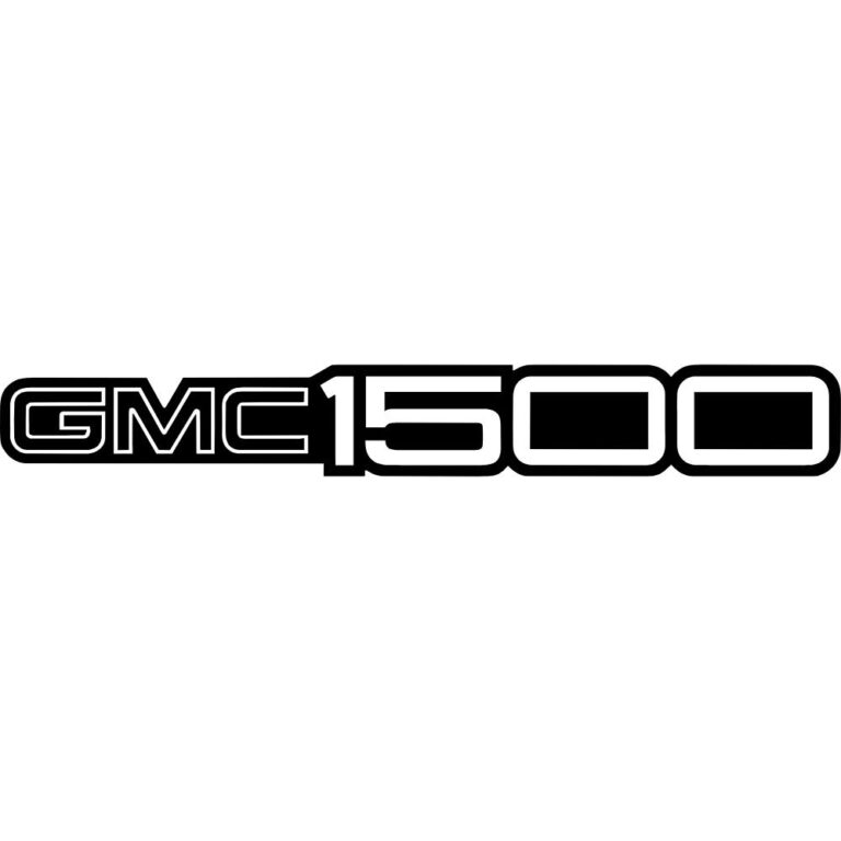 GMC 1500 Decal