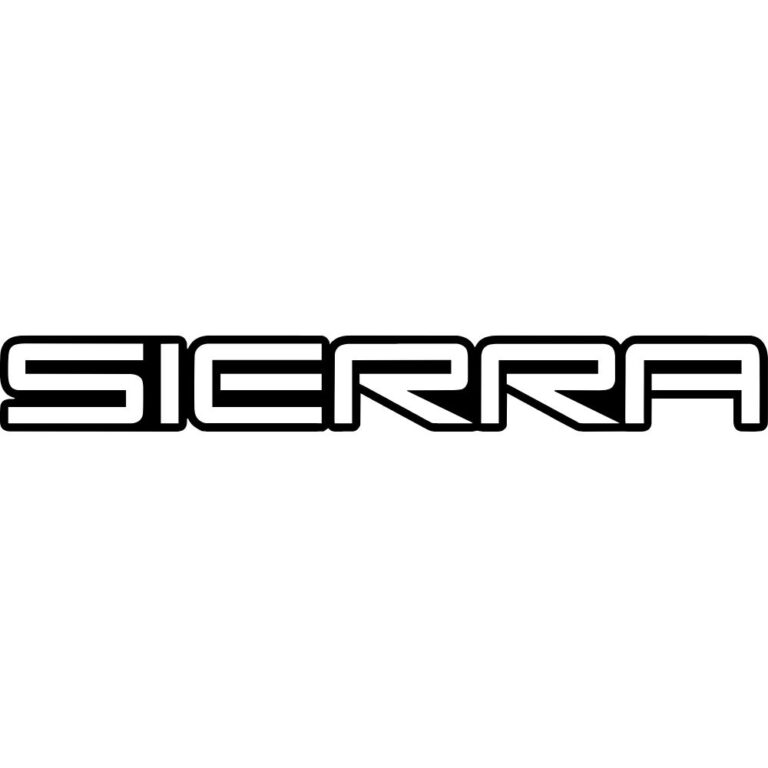 GMC Sierra Outline Decal