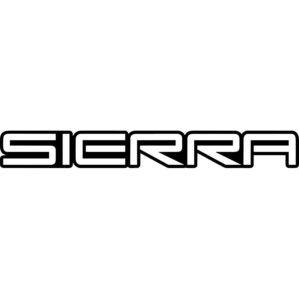 GMC Sierra Outline Decal