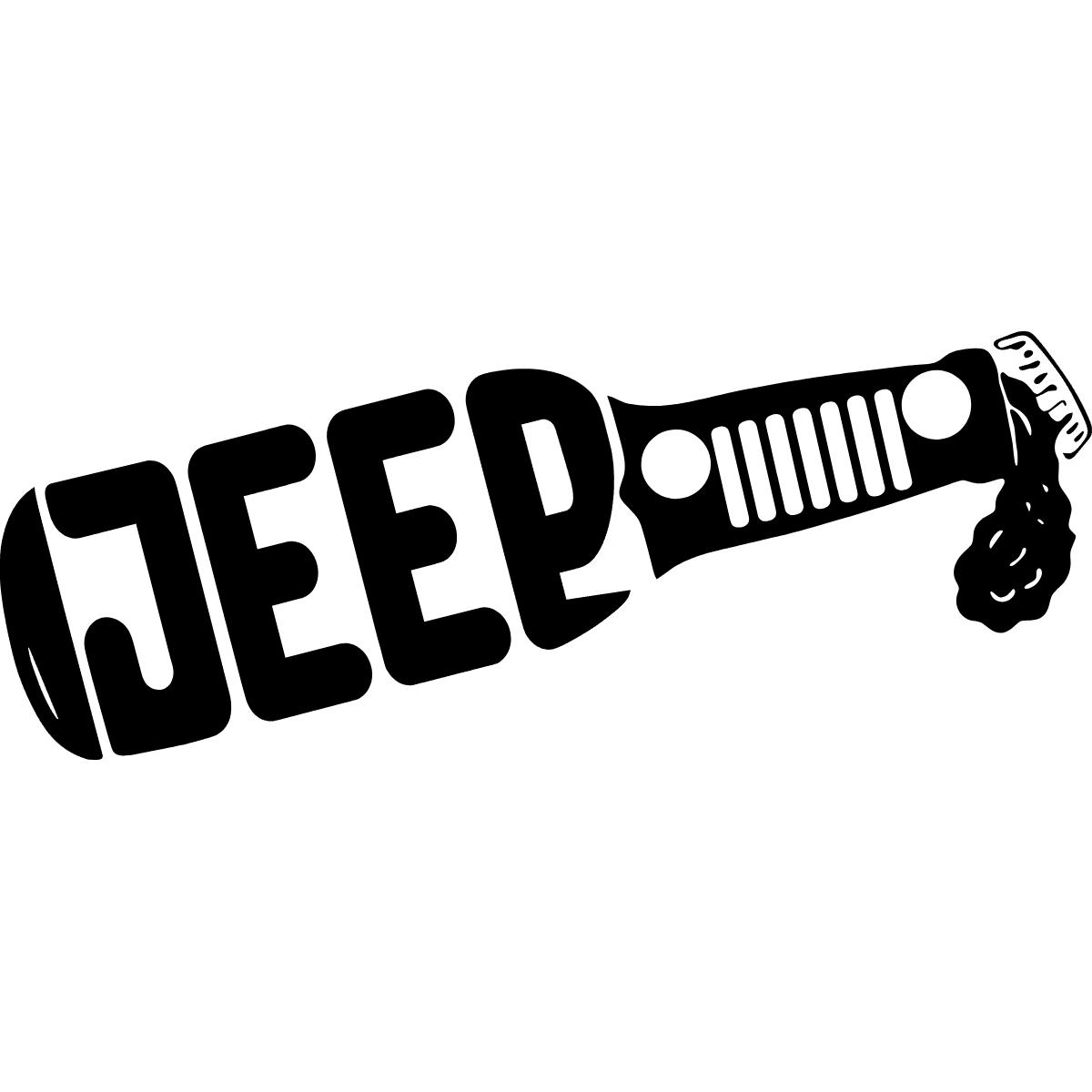 Jeep Beer Decal Sticker
