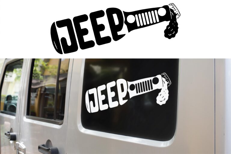 Jeep Beer Decal Sticker