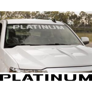 Ford Platinum Windshield Banner