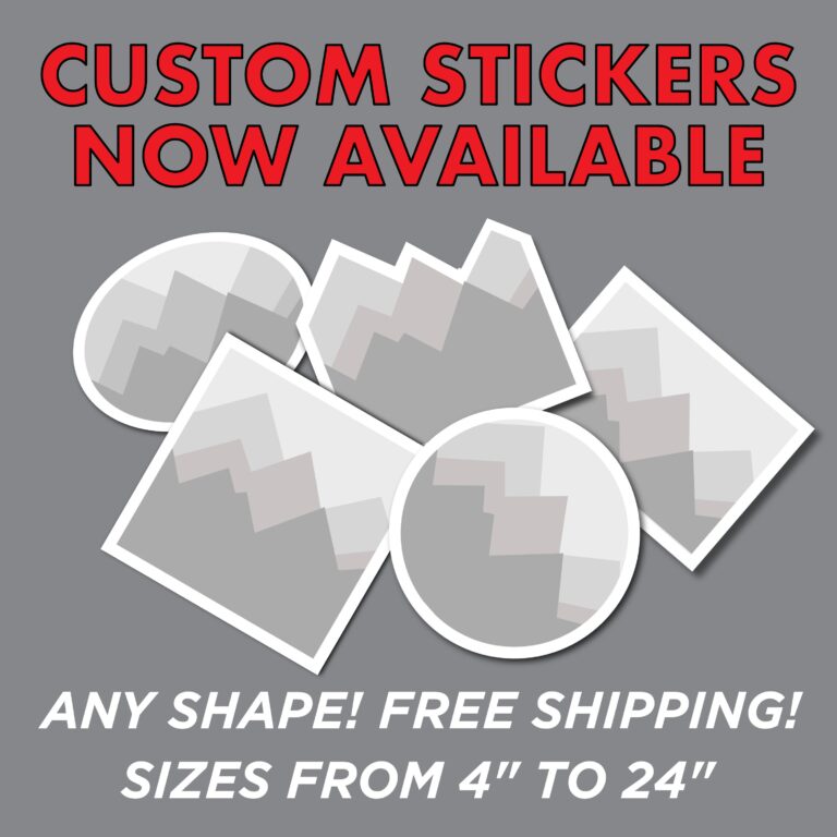 Custom Printed Stickers
