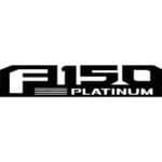 Ford F150 Platinum Decal