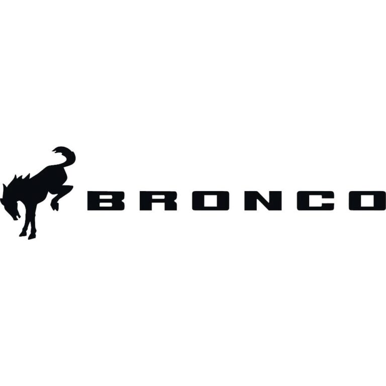 Ford Bronco Decal