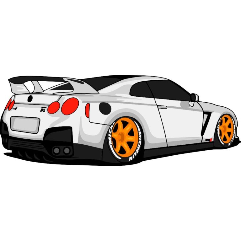 Nissan GTR R35 Decal