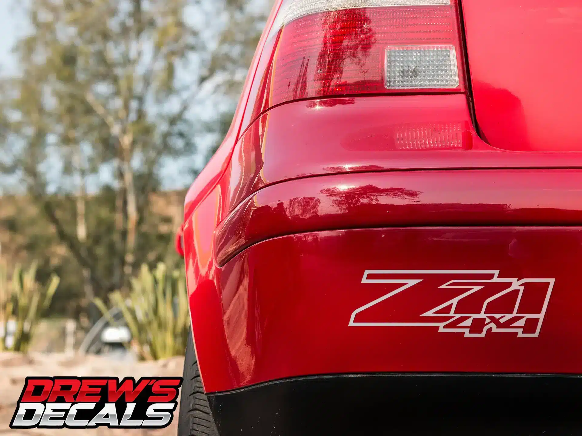 Chevy Z71 4×4 Outline Decal