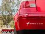 Ford Bronco Decal