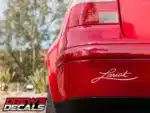 Ford Lariat Decal