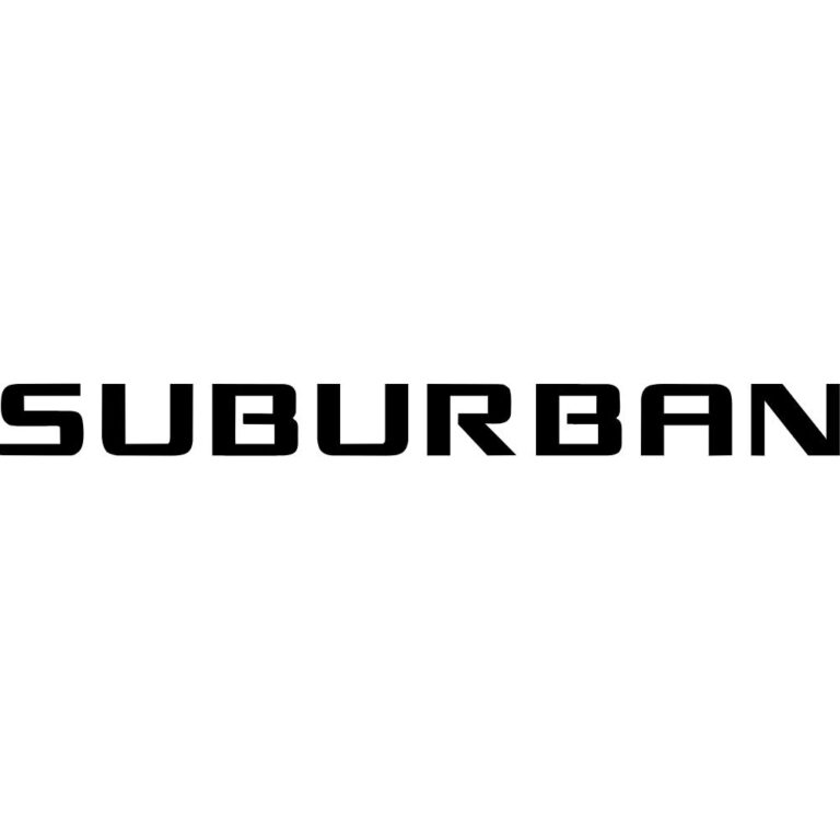 Chevy Suburban Decal