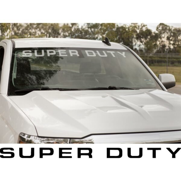 Ford Super Duty Windshield Banner