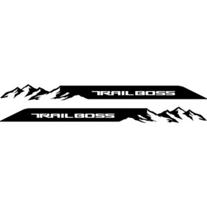 Chevy Trail Boss Decal