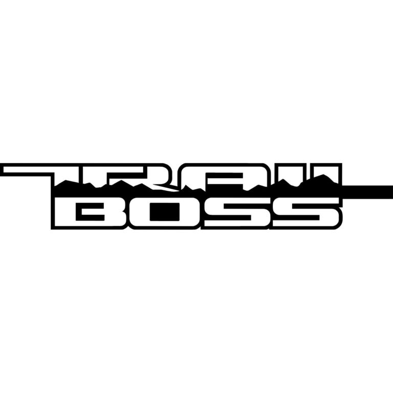 Chevy Trail Boss Outline Decal