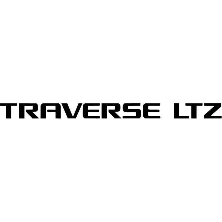 Chevy Traverse LTZ Decal