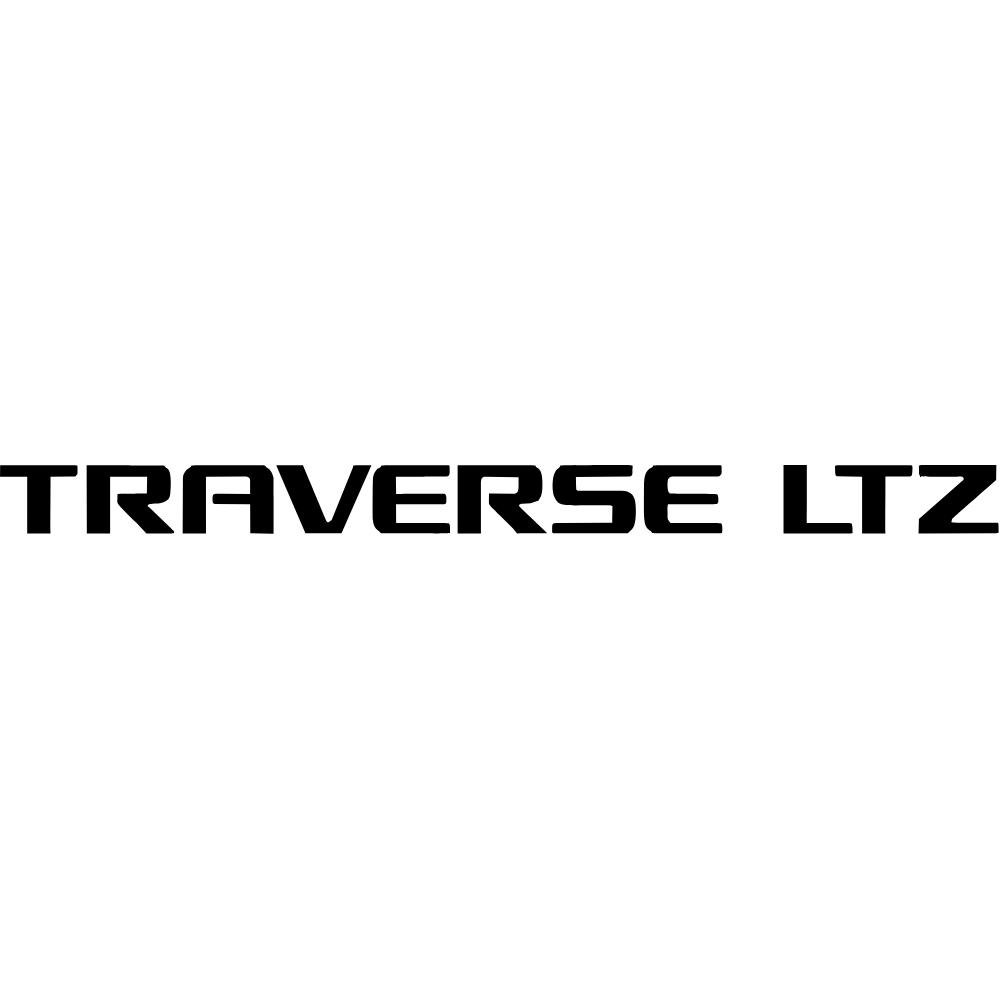 Chevy Traverse LTZ Decal