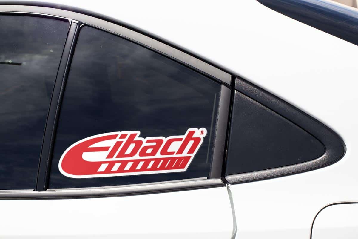 Eibach Decal sticker