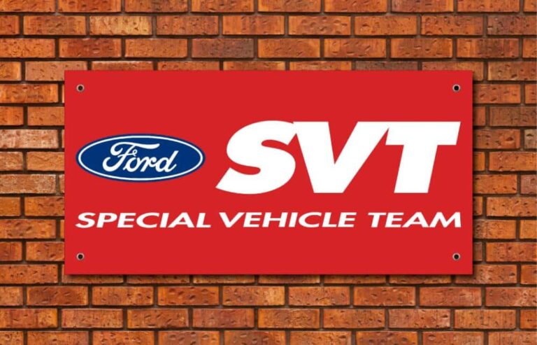 Ford SVT Garage Banner
