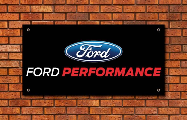 Ford Performance Garage Banner