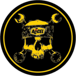 Accel Skull Decal
