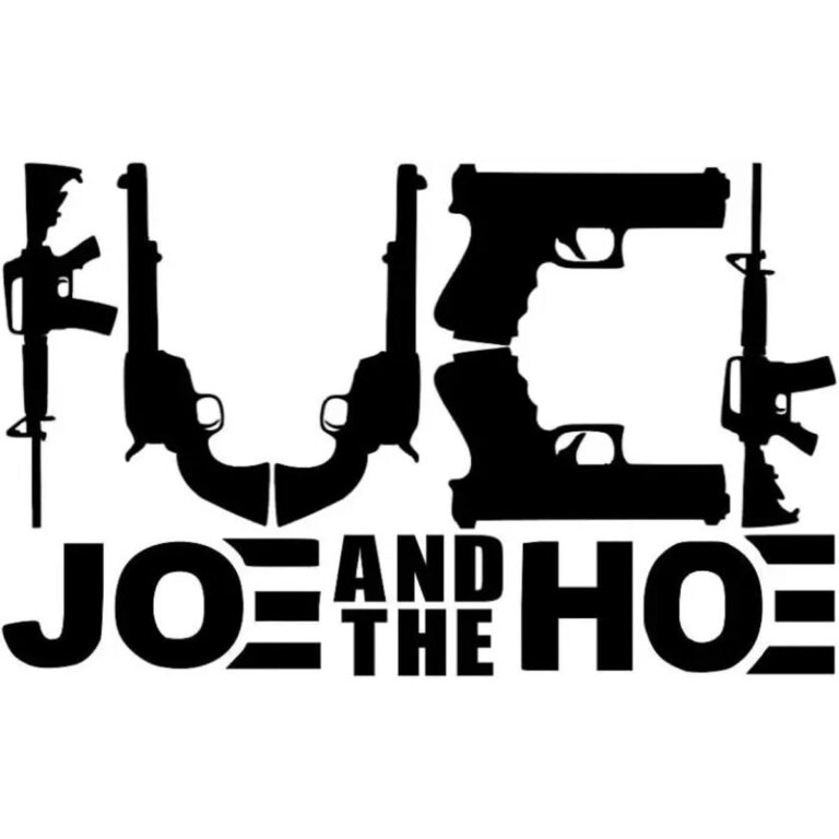 Fuck Joe and the Hoe Decal