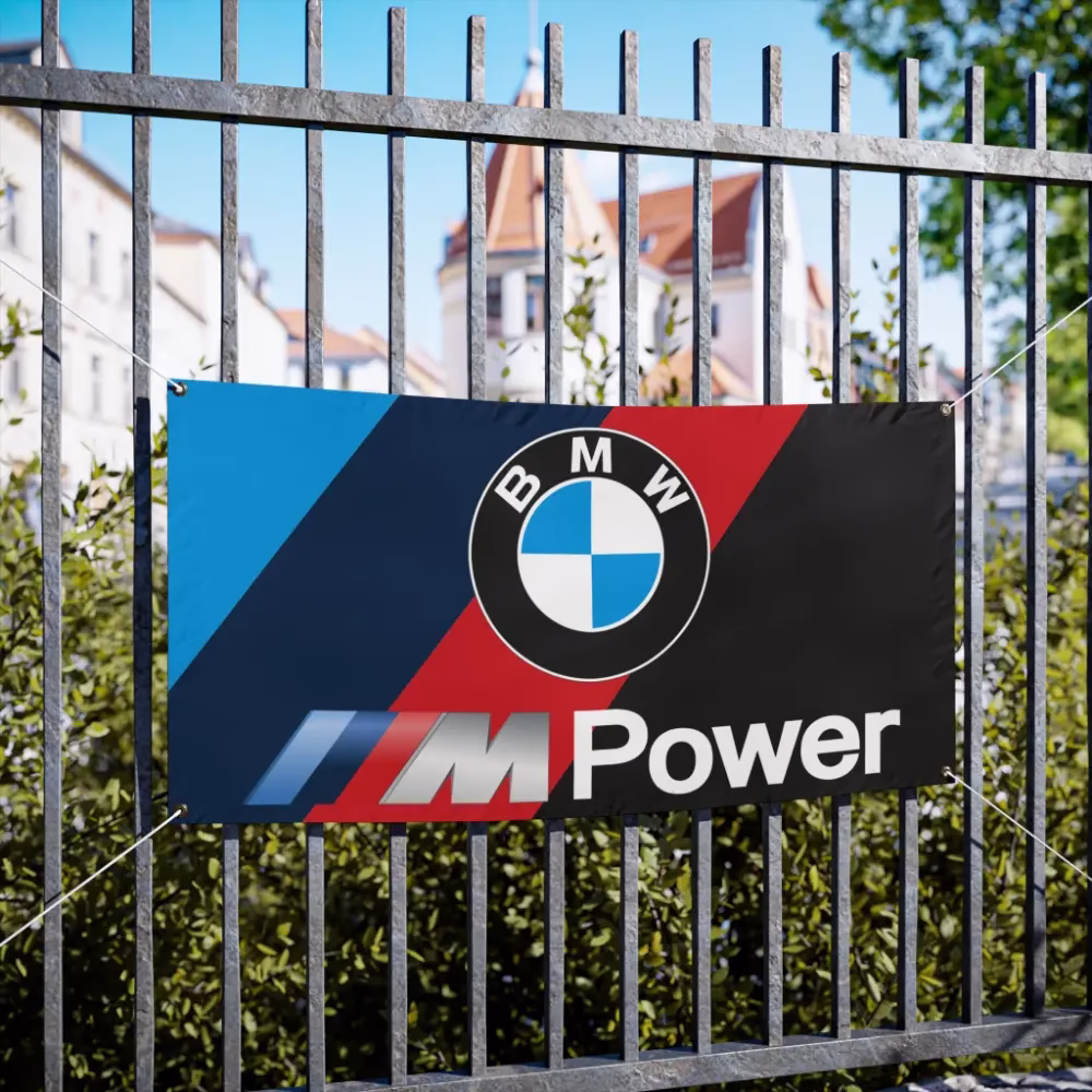 BMW M Power Garage Banner