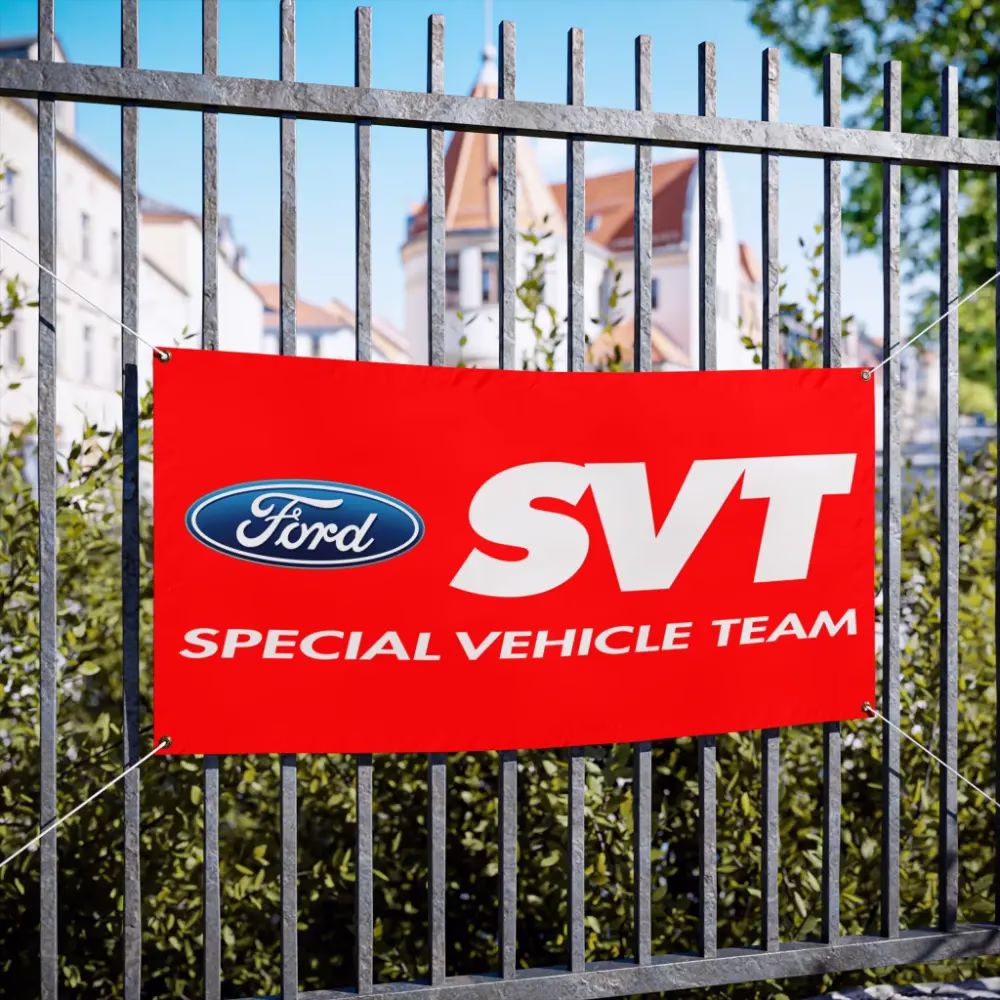 Ford SVT Garage Banner flag