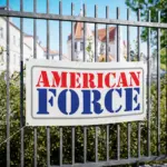 American Force Garage Banner