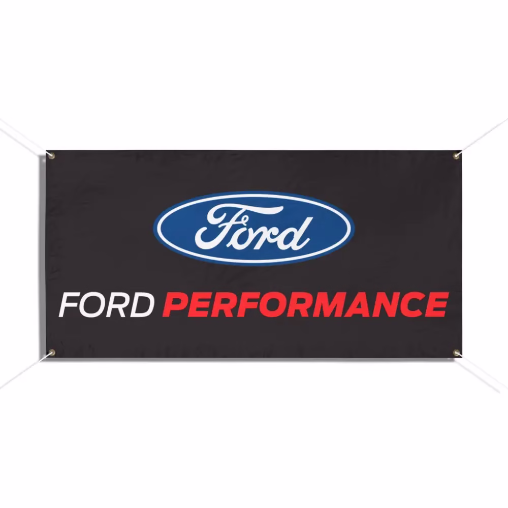 Ford Performance Garage Banner