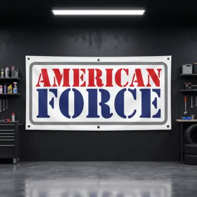 American Force Garage Banner