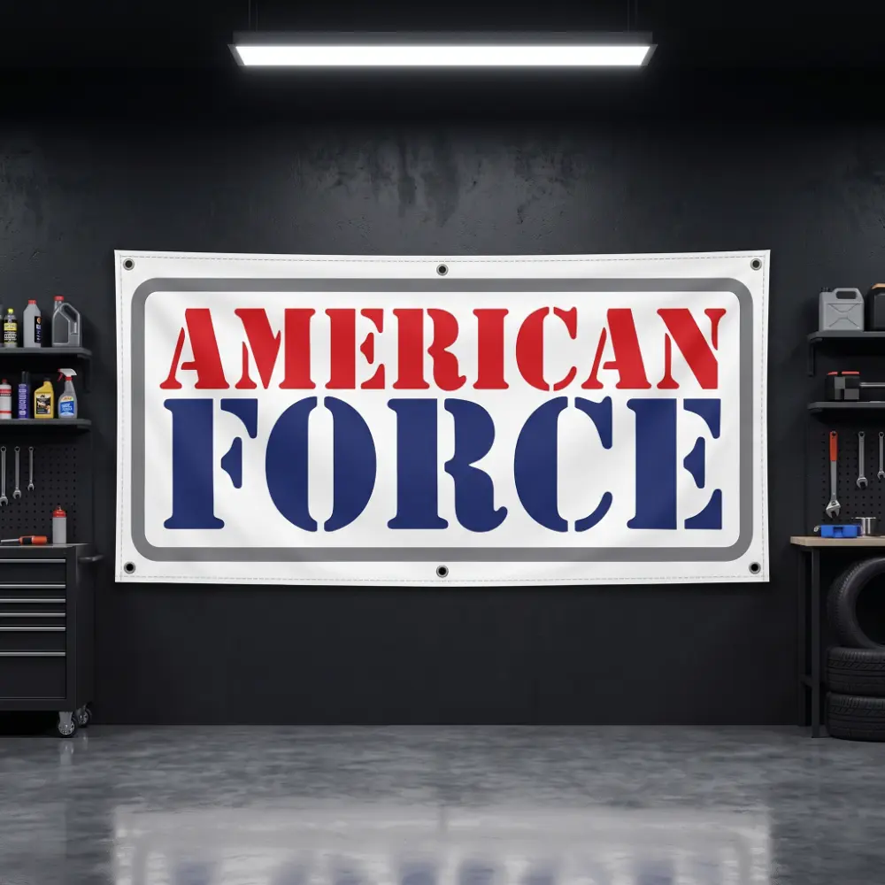 American Force Garage Banner