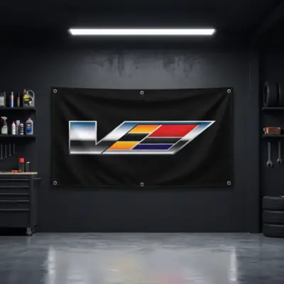 Cadillac CTS-V ATS-V Garage Banner