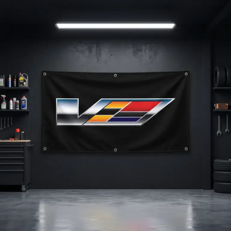 Cadillac CTS-V ATS-V Garage Banner