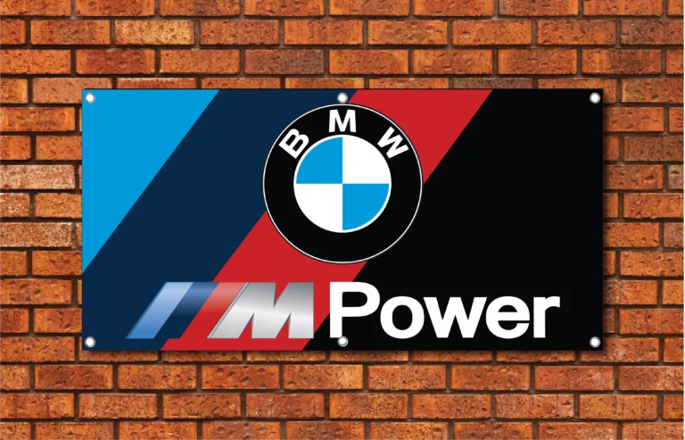 BMW M Power Garage Banner