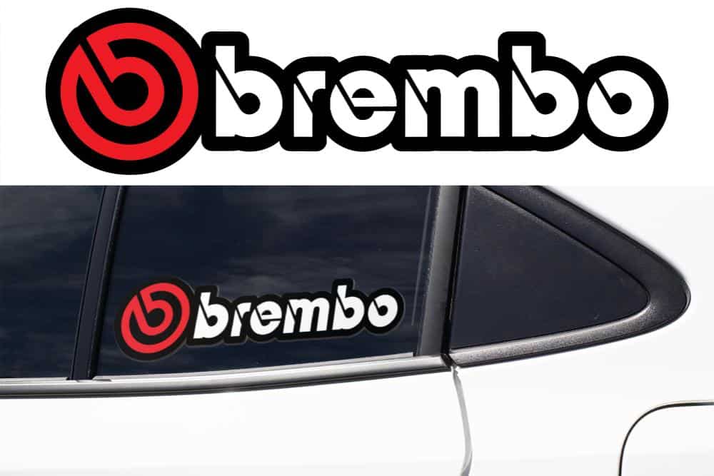 Brembo Decal Sticker