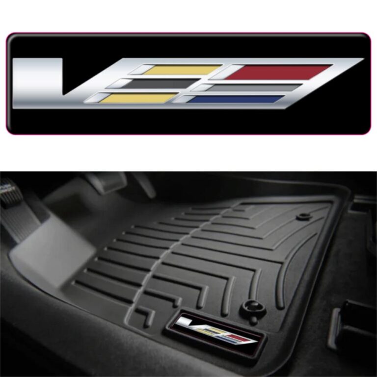 Cadillac CTS-V3 WeatherTech Floor Mat Badge