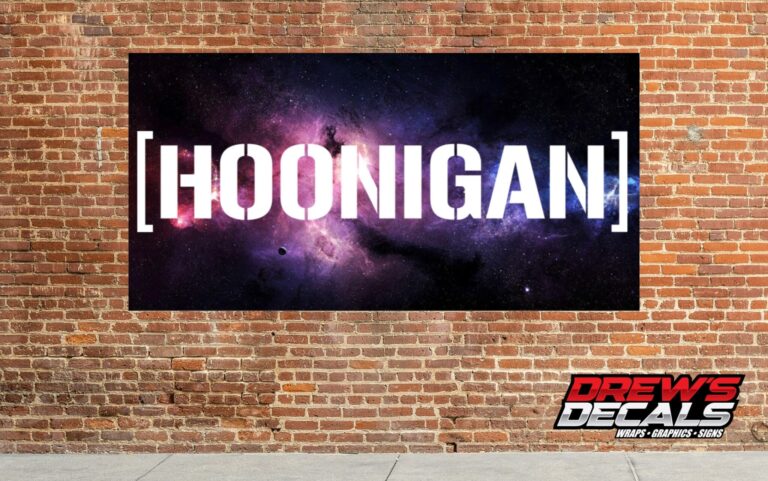 Hoonigan Galaxy Garage Banner