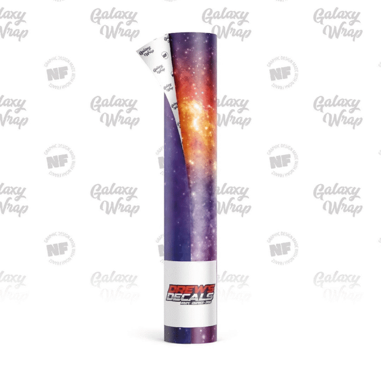 Fire Galaxy Vinyl Wrap