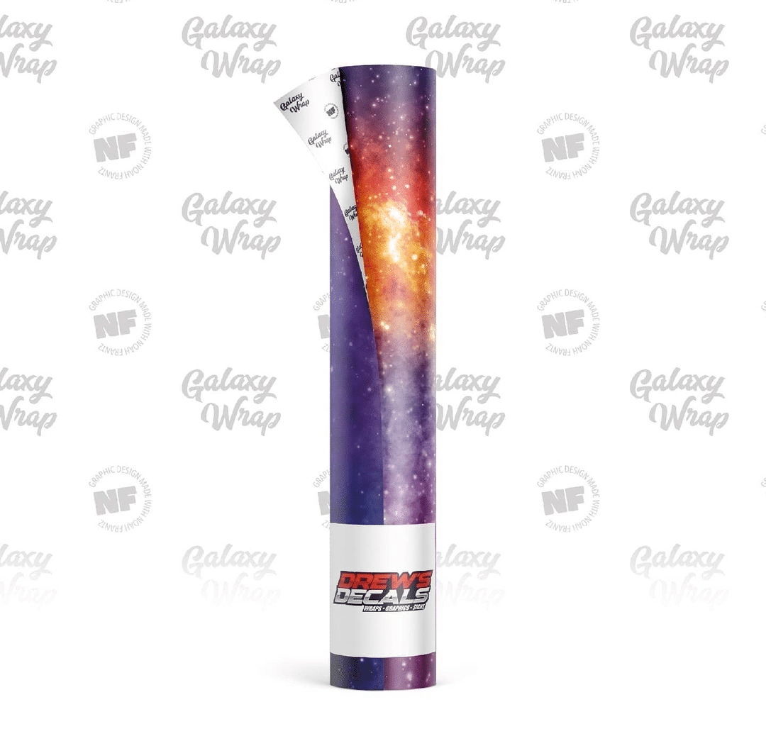 Fire Galaxy Vinyl Wrap