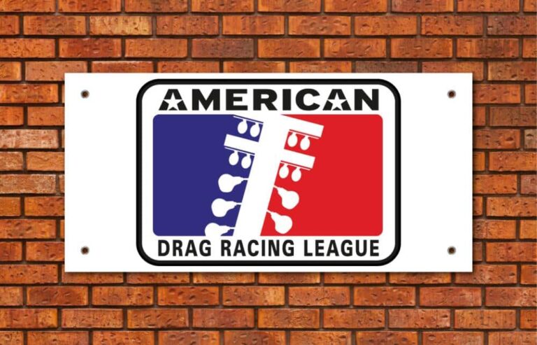 American Drag Racing League Garage Banner