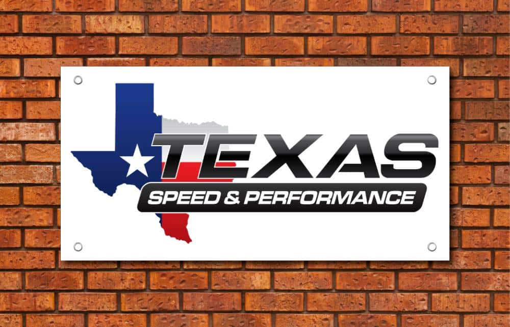 Texas Speed & Performance Garage Banner