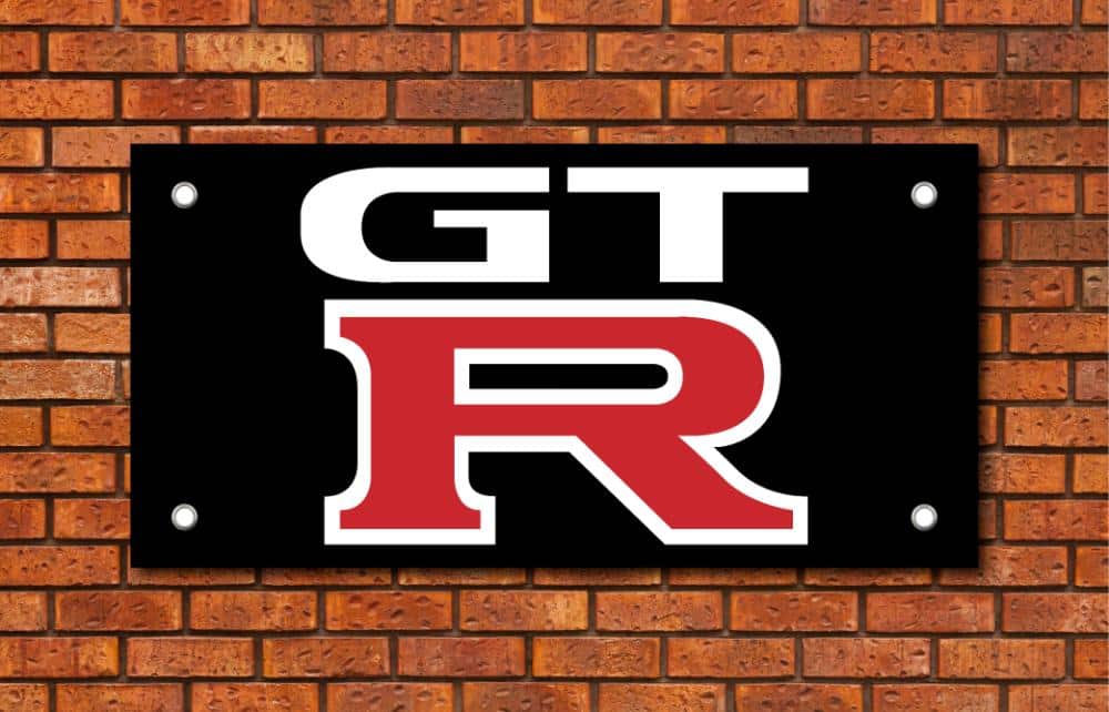 Nissan GTR Garage Banner