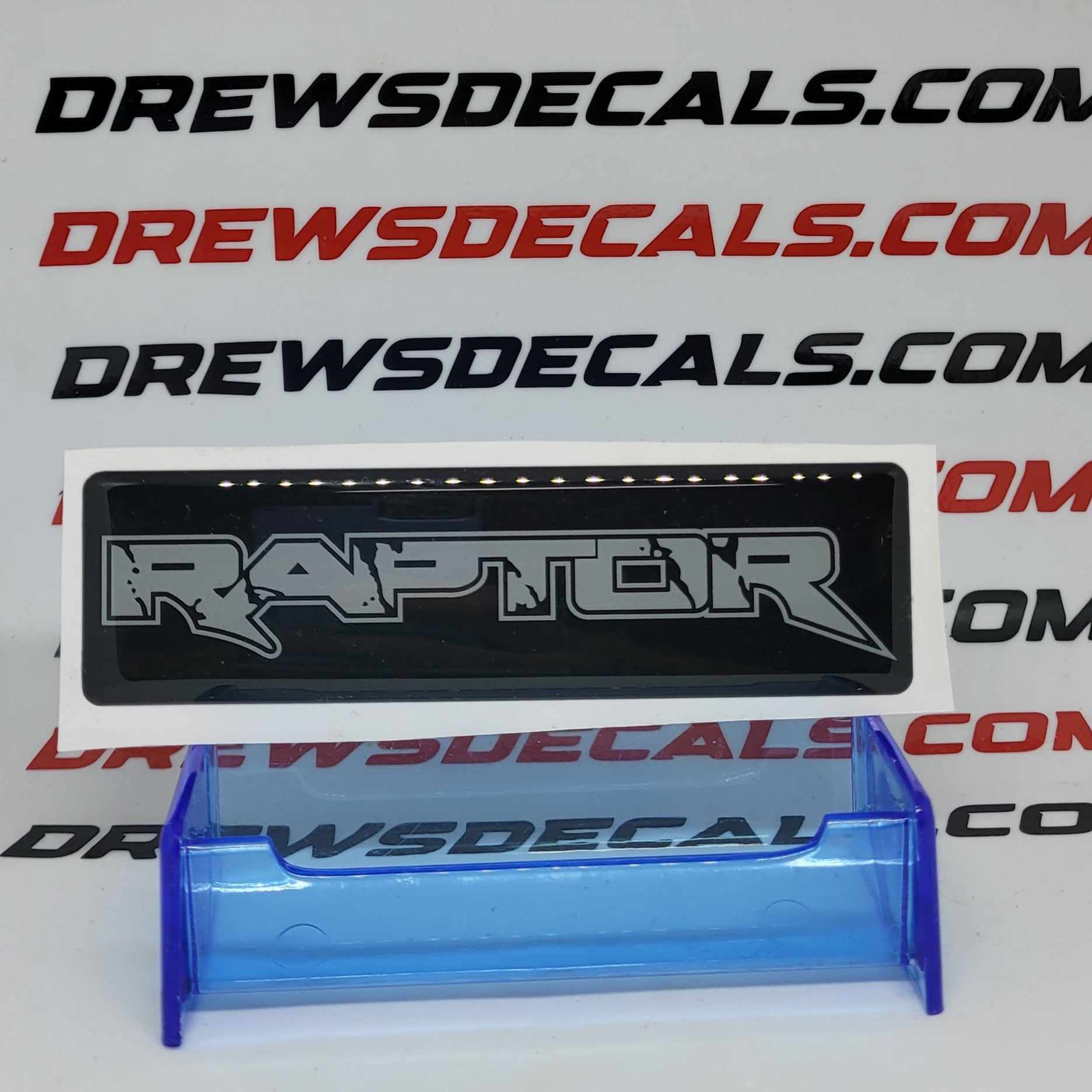 Ford Raptor Distressed WeatherTech Floor Mat Badge